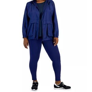 Nouveau à la mode hommes et femmes élégant unisexe solide automne hiver Couple décontracté imperméable coupe-vent extérieur veste - Product Image 1