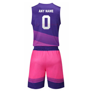Créez votre propre uniforme de basketball personnalisable respirant en sublimation, prix de gros, 100% polyester, haute qualité, dernier style - Product Image 4