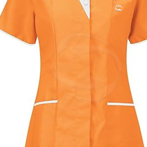 Ensemble de gommage médical extensible à séchage rapide à manches courtes de haute qualité pour ensemble d'uniformes d'infirmières hospitalières - Product Image 3