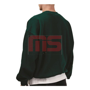 Nouvelle Arrivée 2025 – Sweat-shirt Homme Oversize Uni Personnalisable avec Logo, 100% Coton Anti-Boulochage, Polaire 400g - Product Image 3