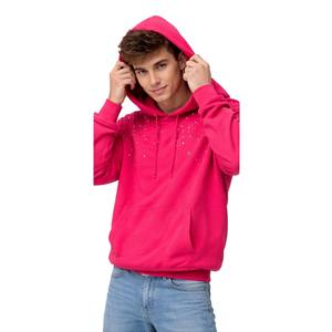 Sweat-shirts à capuche entièrement personnalisés avec strass, lavage à l'acide, broderie, logo, tissu en molleton français, streetwear vintage, sweat-shirt à fermeture éclair délavé - Product Image 6