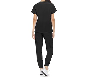 Uniformes médicaux extensibles 4 directions de qualité supérieure, personnalisés, en spandex, pour les soins de santé, uniformes d'hôpital, vente en gros - Product Image 3