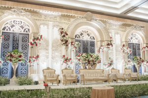 Juego de Muebles para Escenario de Boda Musulmana Walima, Personalizado en el Reino Unido, de Fibra de Vidrio Ligera, Nuevo, Marcos de Fondo para Bodas Pakistaníes - Product Image 2