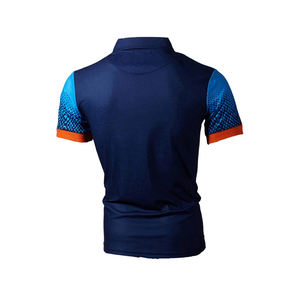 Camiseta de Verano para Hombre, Personalizada con Impresión por Transferencia de Calor, Estilo Casual de Oficina, Manga Corta, Primavera, Color Sólido - Product Image 4