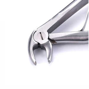 Ensemble de 7 pinces d'extraction de dents pour enfants dentaires en acier inoxydable de haute qualité avec pochette - Product Image 4