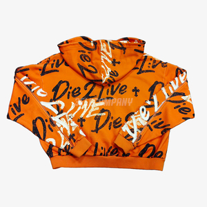 Conjunto Deportivo de 2 Piezas Color Naranja para Hombre - Sudadera con Cremallera y Pantalones Jogger, Ropa Deportiva Unisex - Product Image 2
