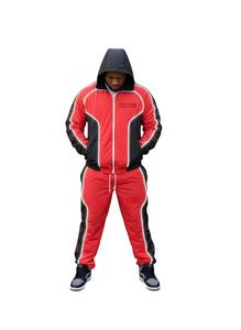 Conjunto de Chaqueta Cortavientos Reflectante Personalizada para Hombre, Ropa Deportiva de Primera Calidad, Traje de Nylon para Correr, Modelo 2026 - Product Image 2