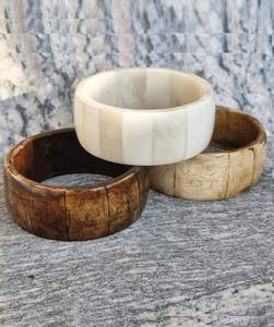 Bracelets en os naturel pour fille, mode, parfaits pour les cadeaux, la famille, les amis, prix de gros, bijoux faits à la main au meilleur prix - Product Image 1