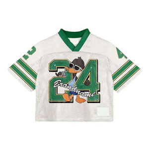 Camiseta de Fútbol Americano Personalizada, Moderna, Transpirable, de Manga Corta, para Fanáticos del Fútbol, Venta al Por Mayor, Sublimada, de Malla - Product Image 6