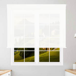 Stores enrouleurs translucides Well Home - Blanc, 120 x 180 cm (largeur x longueur) / Taille du tissu 117 x 175 cm - Product Image 5