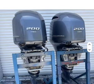 Moteur hors-bord Yamaha F200LB 200 CV neuf/d'occasion, qualité industrielle, prêt à être expédié - Product Image 1