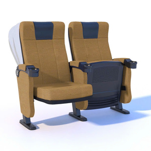 Silla de Cine Moderna y Profesional Diseñada para Salas de Cine Comerciales, Estructura de Acero Resistente, Fácil Mantenimiento, EVOSEATING EVO5604T - Product Image 2