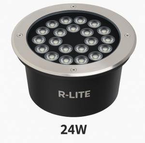 Lumière LED sous-marine encastrée 24W | Montage dissimulé | Blanc chaud à blanc froid 1800K 6500K | AC 230V / DC 24V - Product Image 2