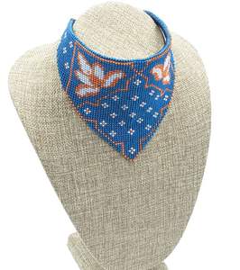 HF Crafts Collier en cristal de gland de perles de rocaille blanches fait à la main Déclaration de nature en vrac par Design - Product Image 1