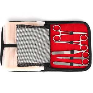 Kit de suture pour étudiants en médecine, kit de suture en silicone pour une pratique réaliste, instruments chirurgicaux - Product Image 1