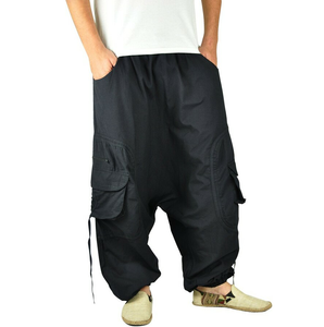 2025 hommes hiver Stretch taille élastique pantalon pantalon confort porter goutte entrejambe pantalons de survêtement en gros respirant - Product Image 3