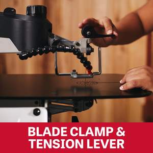 Scie à chantourner portable de 18 pouces à vitesse variable 120V 1Ph pour le bricolage et l'industrie (bois et métal) - Product Image 6