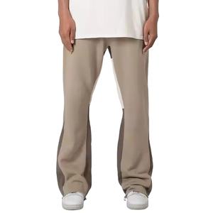 Pantalones Deportivos Acampanados Personalizados, Pantalones Deportivos Ajustados, Pantalones Deportivos Gruesos de Algodón, Pantalones Deportivos Acampanados para Hombre - Product Image 1