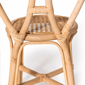 BEST Factory's Bunny Design Rattan Kid's Chair OEM Comedor Hotel Escuela Silla de sala de estar al aire libre con excelente estilo - Product Image 3