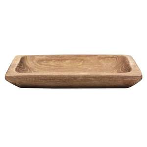 PLATEAU IMPRIMÉ EN BOIS INTELLIGENT MEILLEURE QUALITÉ SCULPTÉ Forme carrée disponible et meilleur échantillon d'artisanat indien Offre Spéciale - Product Image 4