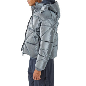 Custom <b>Waterproof</b> Winter <b>Jacket</b> Stand Collar Outdoor Casual Thickened <b>Warm</b> Cotton Padded Bubble Puffer <b>Jacket</b> for Men's - Product Image 5