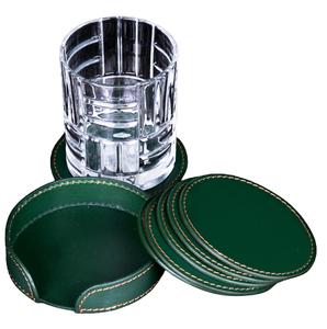 Tasse à motif de caboteur en cuir de Style européen pour boisson accessoires de cuisine et de table pour la décoration de table à manger - Product Image 1