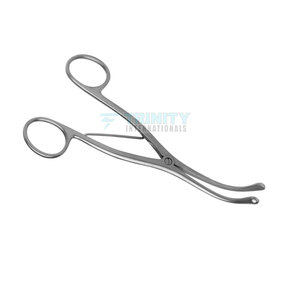 Fórceps de dilatador traqueal de alta calidad, fórceps de dilatador traqueal de acero inoxidable de 140mm, 140mm - Product Image 3