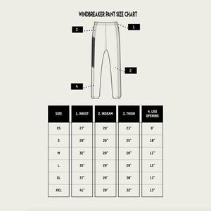 กางเกงกันลมสำหรับผู้ชายกางเกงผู้ชายแบบซ้อนกันลมออกแบบได้ตามต้องการ - Product Image 6