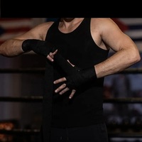 Enveloppes de mains professionnelles élastiques de boxe, bandages intérieurs pour boxe Muay Thai Mma