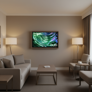 Smart 4K LED <b>TV</b> with WiFi Interface Available in 50 55 65 Inches Black Cabinet HD Definition for Hotels - Product Image 3