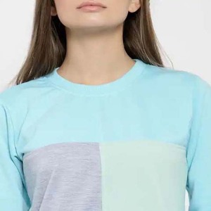 เสื้อกีฬาแขนยาวแบบสวมหัวของผู้หญิงเสื้อสเวตเชิ้ตคอกลมแขนยาวแบบลำลอง - Product Image 5