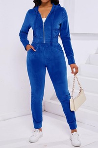 Conjunto de Yoga de cintura alta para mujer, transpirable, sin costuras, para gimnasio, entrenamiento, ropa deportiva, traje de dos piezas con patrón sólido - Product Image 3