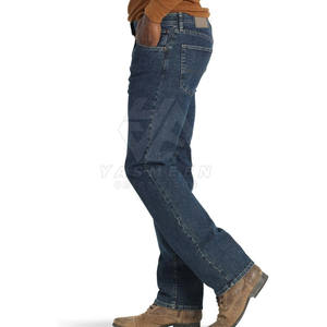 Pantalones Vaqueros Rectos Casuales de Pana de Primera Calidad para Hombre, 100% Algodón, Diseño Personalizado, Patrón Sólido, Secado Rápido y Transpirable - Product Image 4