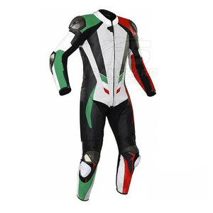 Combinaison de moto de course pour homme, armure en cuir, équipement de protection complet, combinaison de moto en cuir, armure intégrale pour la conduite - Product Image 2