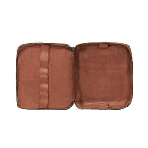 Nhà máy tùy chỉnh xách tay da du lịch tổ chức mang dây kéo lưu trữ trường hợp công suất lớn điện thoại máy tính xách tay phụ kiện da trường hợp - Product Image 4