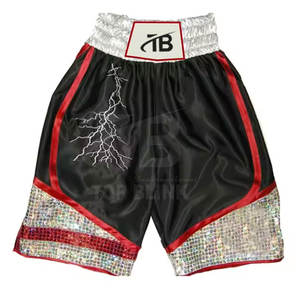 Short de boxe d'entraînement pour hommes Short de boxe entièrement personnalisé Toute conception possible Sports - Product Image 1