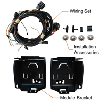 Système d'assistance au changement de voie et de détection d'angle mort Side Assist pour Passat B8 avec capteurs radar BSD