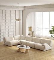 YY10 #   Ensemble de canapés en forme de L Chesterfield moderne avec boîte de compression sous vide Canapé de salon Meubles de maison