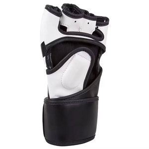 Gants d'entraînement et de combat MMA en cuir PU antidérapants, ajustement confortable, absorption des chocs pour la pratique des arts martiaux - Product Image 5