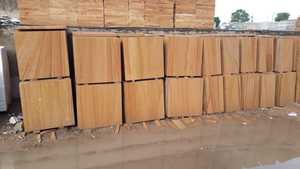 Bloc et carrelage en grès indien de taille d'usine Bloc et carrelage en grès arc-en-ciel et teck et revêtement mural en grès de 20 mm d'épaisseur - Product Image 5