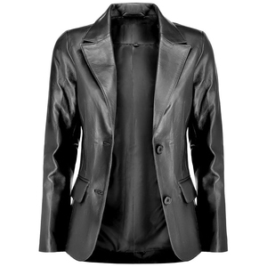 Genuine Leather Wholesale Sheepskin Winter Blazer <b>Jacket</b> Long Coat <b>Casual</b> Office Style Customized <b>Men</b> New OEM Design Handmade - Product Image 4