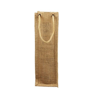 Meilleure vente de sacs cadeaux en Jute pour fête de mariage, sac unique en Jute, sac de Shopping pour bouteille de vin, disponible sur BD - Product Image 3