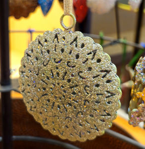 Ornement d'arbre de Noël suspendu en métal ornements de vacances de Noël pendentifs pour décor de fête à la maison - Product Image 6