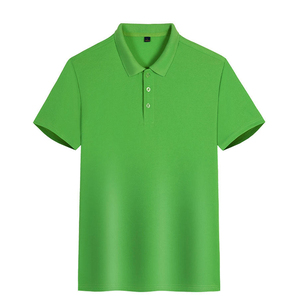 Camisa de Golf de negocios de alta calidad para hombre, camiseta Polo de solapa de manga corta con correas a rayas de Color informal, camiseta Polo de piqué transpirable - Product Image 4