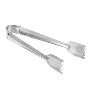 Stainless Steel Bar <b>Ice</b> <b>Tongs</b> Ergonomic Grip Non Slip Teeth Elegant Design For Cocktails Home Bar And Professional Use - Product Image 4