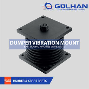 Amortiguador de suspensión de goma, muelle hueco, volquete, montaje antivibración para Volvo, número de pieza 11054102 - Product Image 2