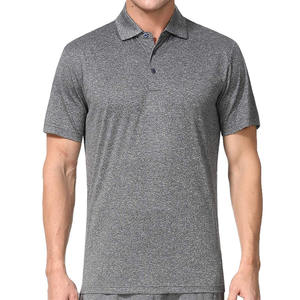 Logo personnalisé brodé en polyester à séchage rapide pour polo uniforme d'affaires à motif solide pour femmes et hommes pour le golf et le sport - Product Image 5