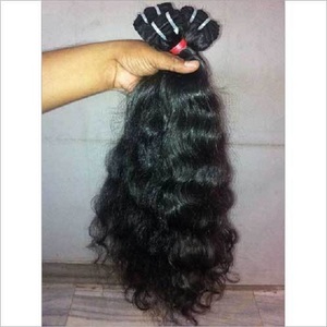pure Virgin Remy single drawn indian machine weft hair extensions - Product Image 1
