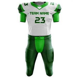Custom Made American Football Uniform-Short Sleeve Printed Design Custom Colors & Sizes High Quality OEM/ODM Service - Product Image 2