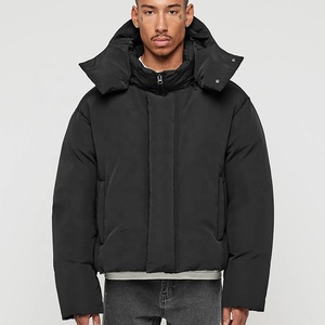 OEM personalizado de alta calidad chaquetas de invierno para hombres y mujeres Stand Collar Puffer Coat - Product Image 3